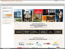 Tablet Screenshot of class.seminarium.com