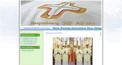 Desktop Screenshot of neoprezbiterzy2011.seminarium.org.pl